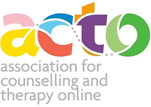 Online Counselling. ACTO logo